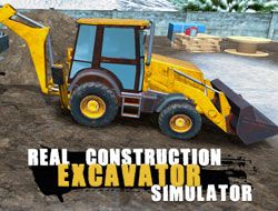 Real Construction Excavator Simulator