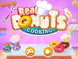 Real Donuts Cooking