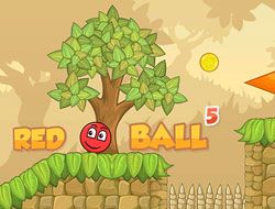 Red Bounce Ball 5