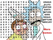 Rick and Morty Word Search
