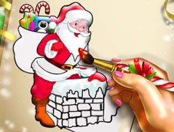 Santa Christmas Coloring