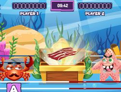 Sea Monsters Food Duel 