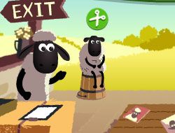 Shaun The Sheeps Beauty Baahn - Shaun The Sheep Games