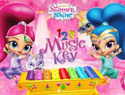Shimmer and Shine 1 2 3 Music Key