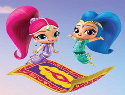 Shimmer and Shine Letter Drop