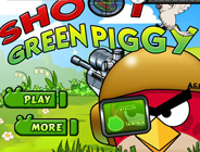 Shoot Green Piggy