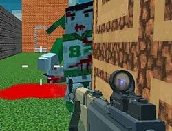 Shooting Blocky Combat Swat Gungame Survival