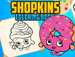 Shopkins Coloring Book