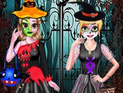 Sisters Halloween Dresses