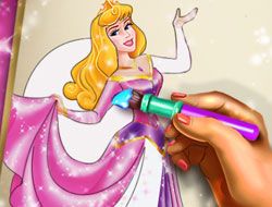 Sleepy Princess Coloring Book