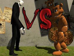 Slenderman VS Freddy The Fazbear