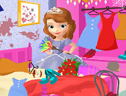Sofia the First House Cleaning