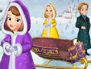 Sofia the First Magical Sled Race