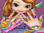 Sofia the First Nails Spa