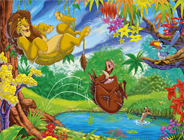 Sort My Tiles Lion King Timon & Pumba