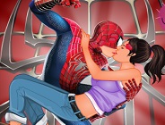 Spider-Man Kissing