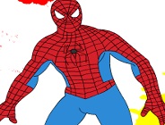 Spiderman Online Coloring Game