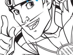 Sportacus Coloring