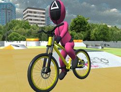 Squid Gamer BMX Freestyle