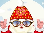Strawberry Santa Cooking and Dress Up