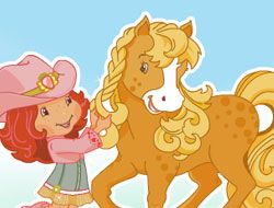 Strawberrys Pony Caring