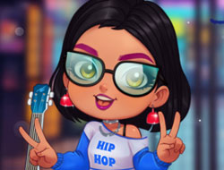 Stylish Hip Hop Girl