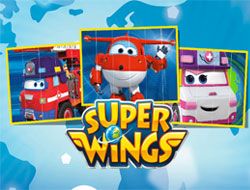 Super Wings Puzzle Slider