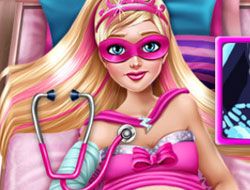 Superhero Pregnant Emergency  Jogos online, Jogos, Super barbie