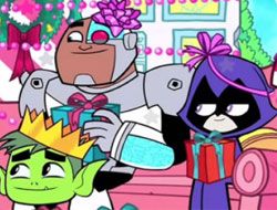 Teen Titans Christmas Stars