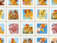 The Lion Guard Memory Cards