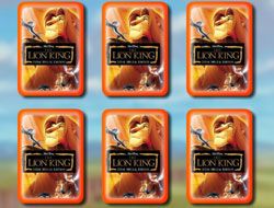 The Lion King Memory Cards