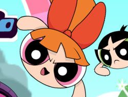 The Powerpuff Girls Smashing Bots