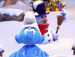 The Smurfs Snowball Fight