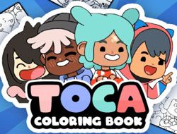 Toca Coloring Book