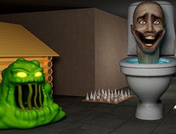 Toilet Monster Attack Sim 3D