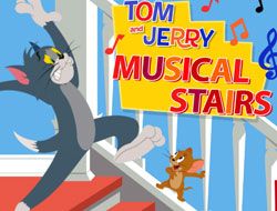 Tom and Jerry Musical Stairs