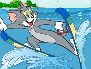 Tom and Jerry Super Ski Stunts