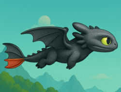 Toothless Dragon Flap