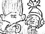 Trolls Coloring