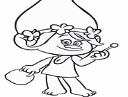 Trolls Coloring Game