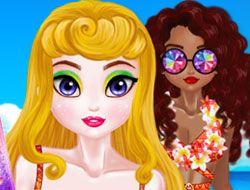 Tropical Princess and Princess Rosehip Sew Swimwear