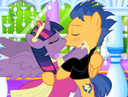 Twilight and Flash Kissing