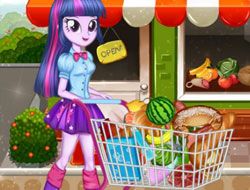 Twilight Sparkle Christmas Shopping