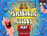 Uncle Grandpa Psychedelic Puzzles