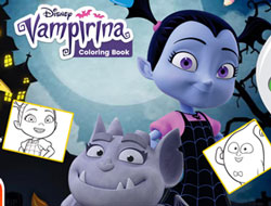 Vampirina Coloring Book