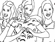 Violetta Coloring Page 2