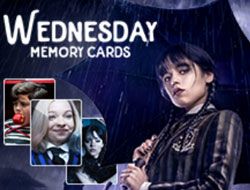 Wednesday Memory Cards