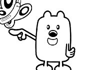 Wubbzy Coloring Game