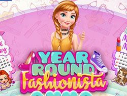 Year Round Fashionista: Anna - Jogos de Meninas - 1001 Jogos