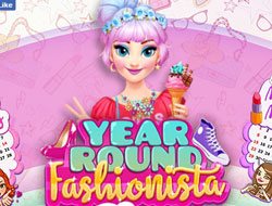 Year Round Fashionista: Elsa - Jogue Online em SilverGames 🕹